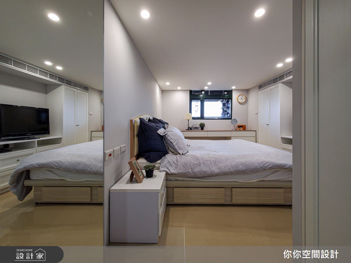 16坪中古屋(5~15年)＿美式風臥室案例圖片＿你妳國際空間設計有限公司＿17你妳設計_新北16坪美式風之23