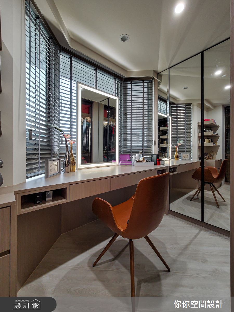 33坪老屋(16~30年)＿現代風更衣間案例圖片＿你妳國際空間設計有限公司＿18你妳設計_新北老屋翻新33坪現代風之13