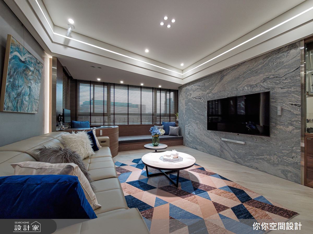 33坪老屋(16~30年)＿現代風客廳案例圖片＿你妳國際空間設計有限公司＿18你妳設計_新北老屋翻新33坪現代風之4