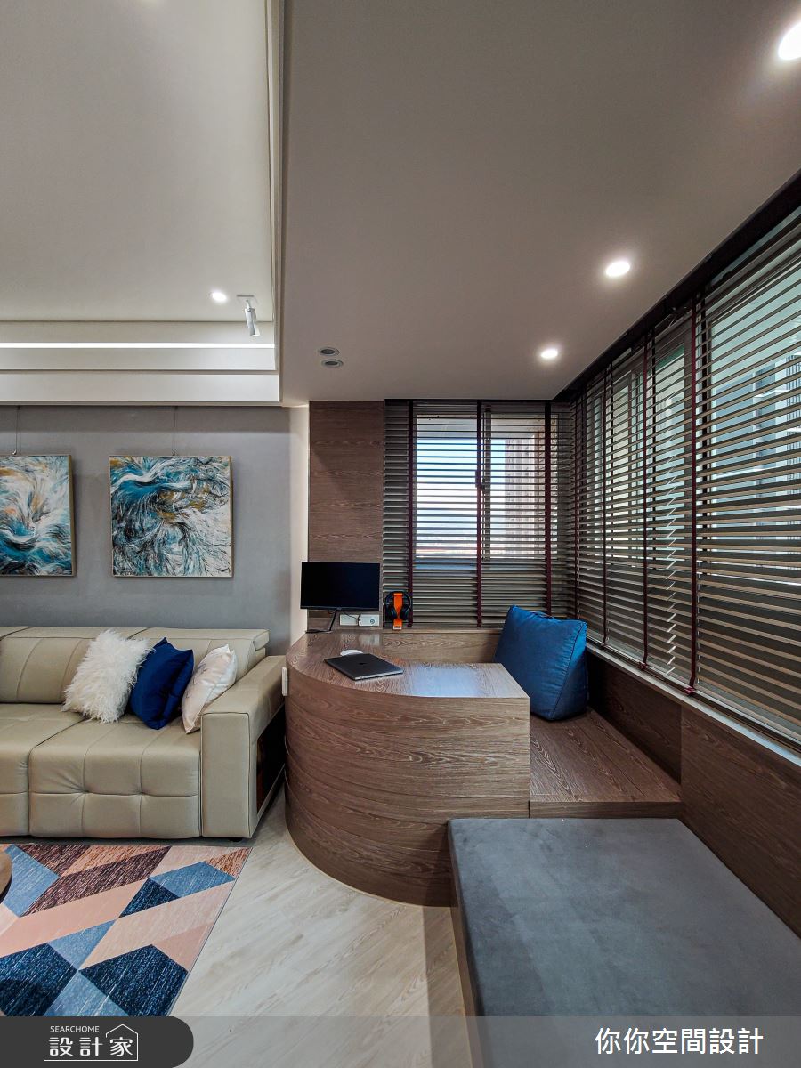 33坪老屋(16~30年)＿現代風客廳案例圖片＿你妳國際空間設計有限公司＿18你妳設計_新北老屋翻新33坪現代風之6
