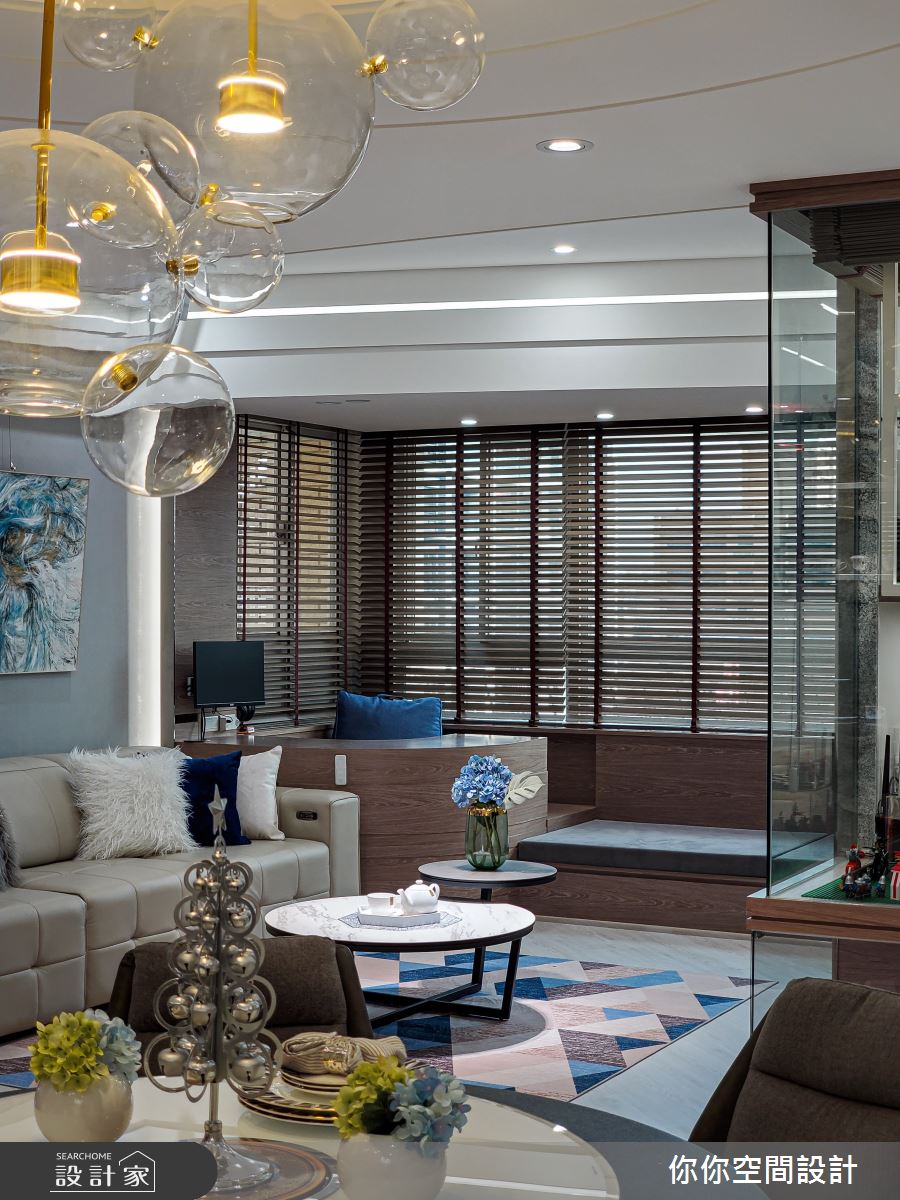 33坪老屋(16~30年)＿現代風客廳案例圖片＿你妳國際空間設計有限公司＿18你妳設計_新北老屋翻新33坪現代風之5