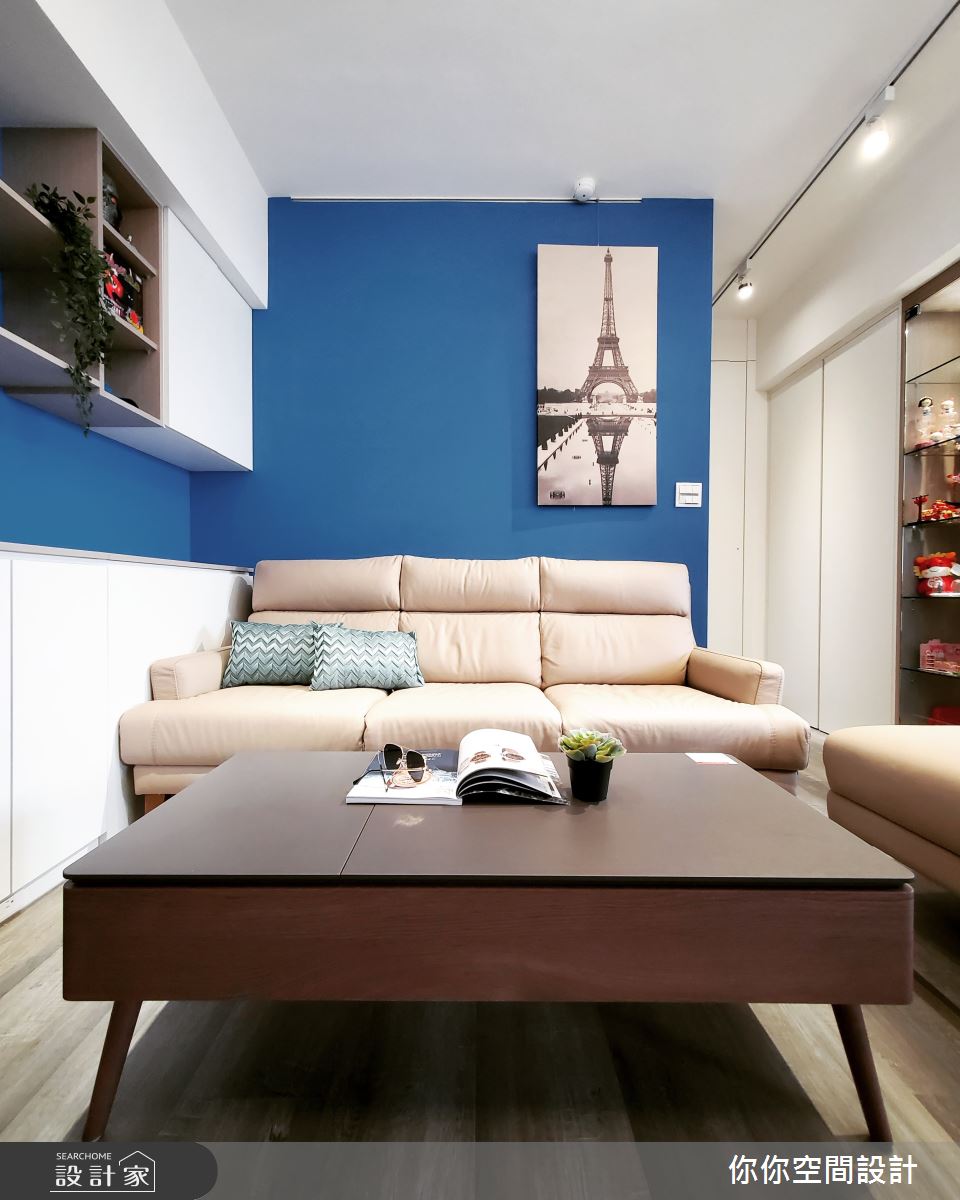 14坪老屋(31~40年)＿混搭風客廳案例圖片＿你妳國際空間設計有限公司＿19你妳設計_台北老屋翻新14坪混搭風之3
