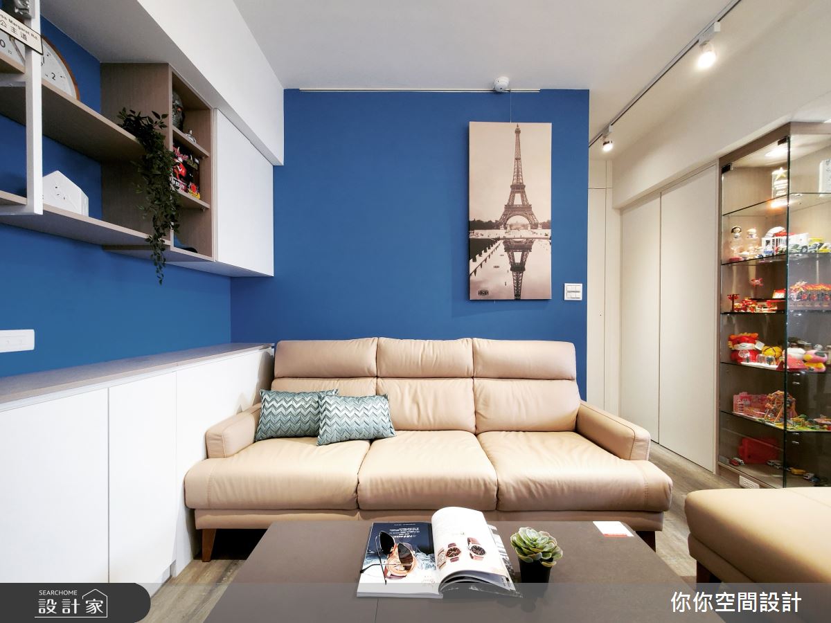 14坪老屋(31~40年)＿混搭風客廳案例圖片＿你妳國際空間設計有限公司＿19你妳設計_台北老屋翻新14坪混搭風之2