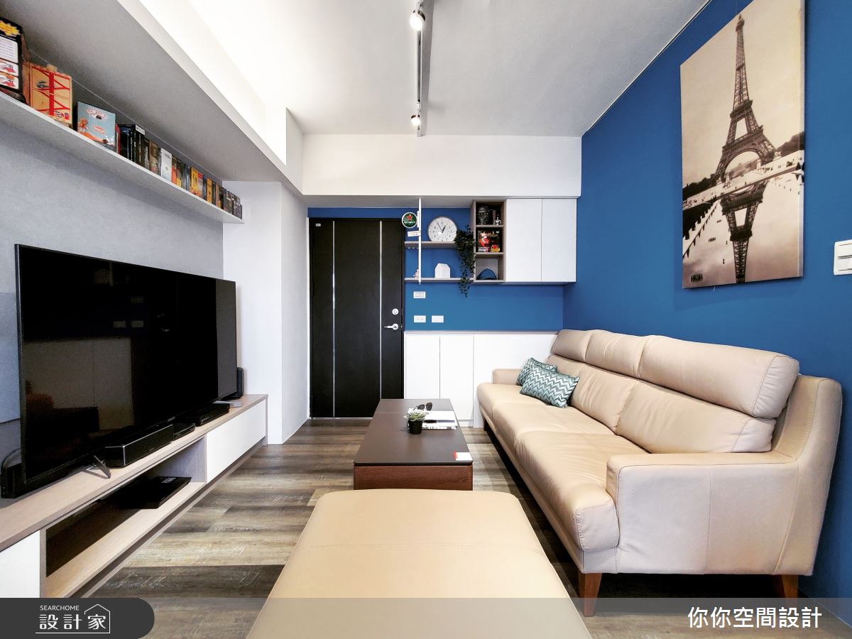 14坪老屋(31~40年)＿混搭風客廳案例圖片＿你妳國際空間設計有限公司＿19你妳設計_台北老屋翻新14坪混搭風之5