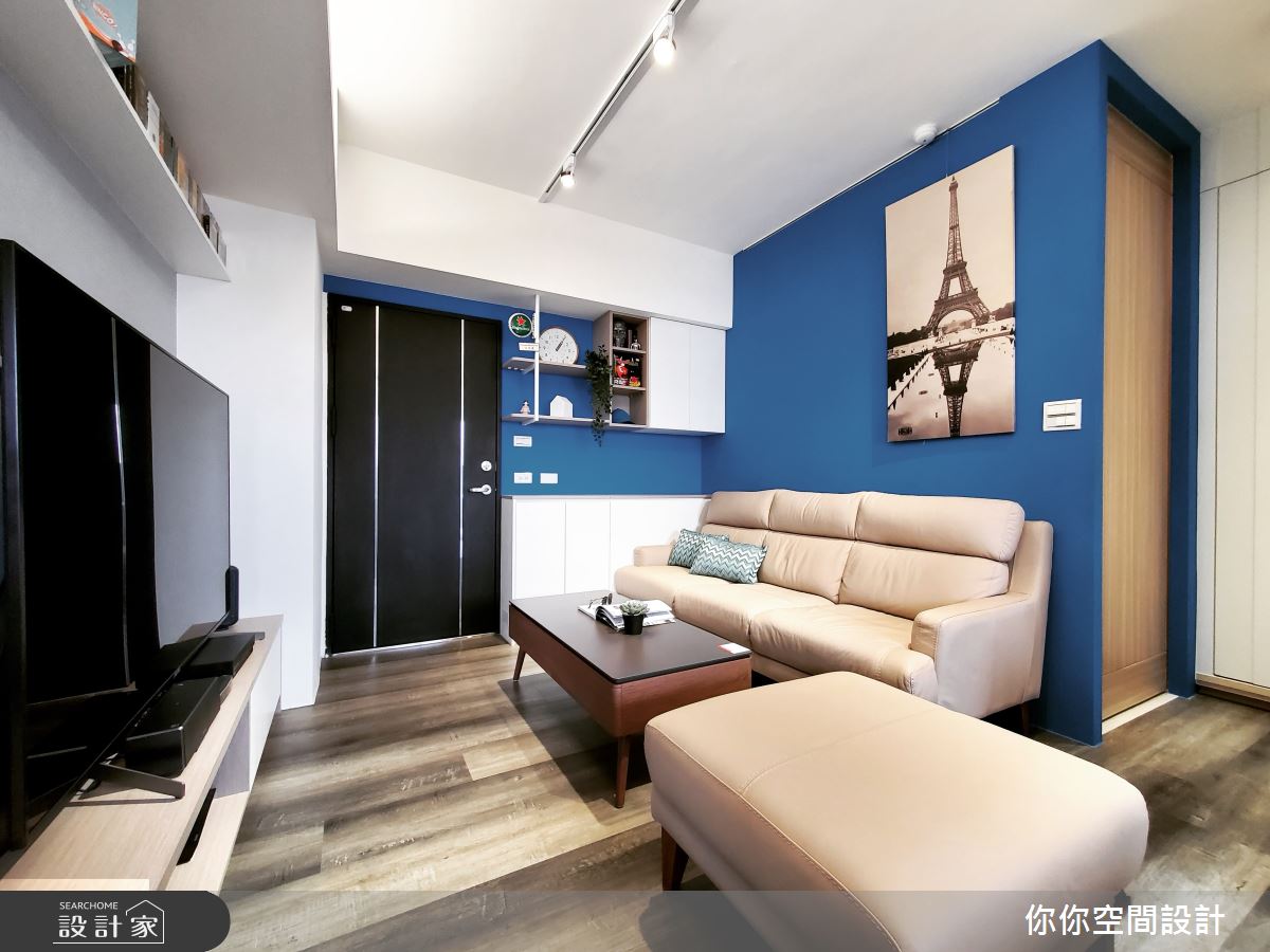 14坪老屋(31~40年)＿混搭風客廳案例圖片＿你妳國際空間設計有限公司＿19你妳設計_台北老屋翻新14坪混搭風之8