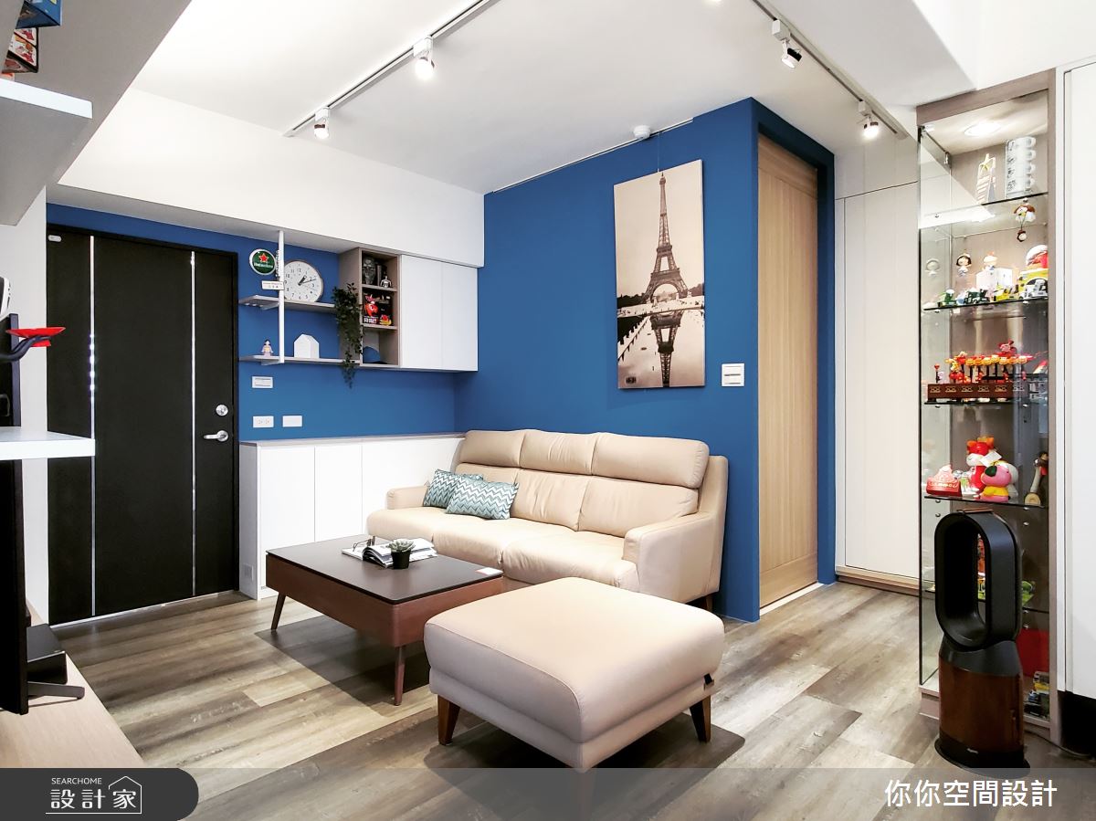 14坪老屋(31~40年)＿混搭風客廳案例圖片＿你妳國際空間設計有限公司＿19你妳設計_台北老屋翻新14坪混搭風之11