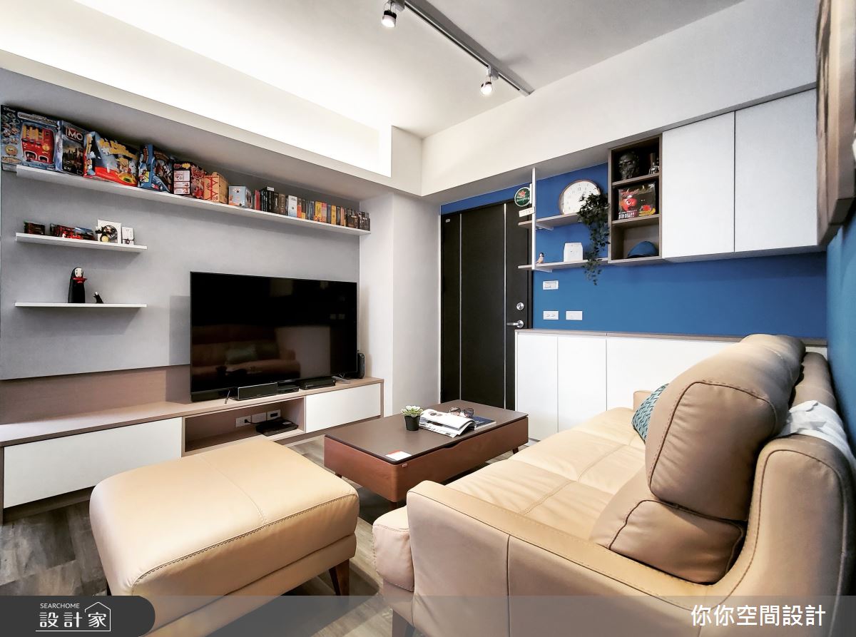 14坪老屋(31~40年)＿混搭風客廳案例圖片＿你妳國際空間設計有限公司＿19你妳設計_台北老屋翻新14坪混搭風之7