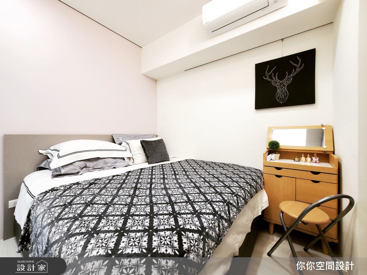 14坪老屋(31~40年)＿混搭風臥室案例圖片＿你妳國際空間設計有限公司＿19你妳設計_台北老屋翻新14坪混搭風之16