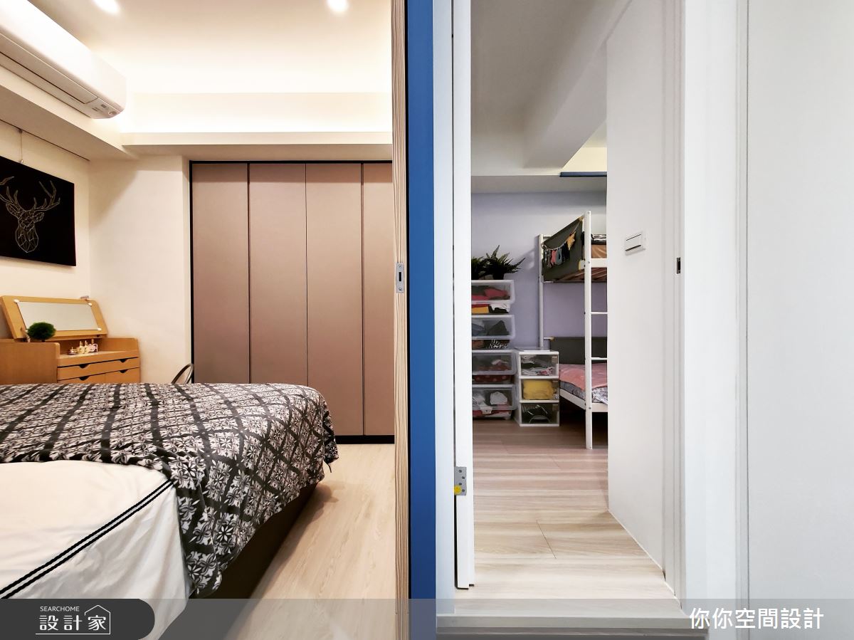 14坪老屋(31~40年)＿混搭風臥室案例圖片＿你妳國際空間設計有限公司＿19你妳設計_台北老屋翻新14坪混搭風之18