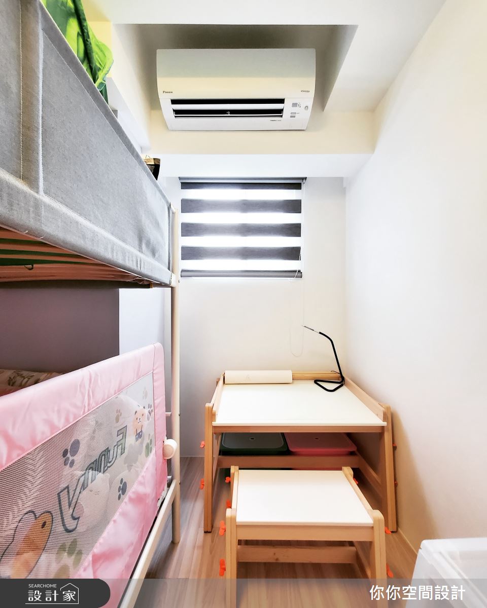 14坪老屋(31~40年)＿混搭風兒童房兒童房案例圖片＿你妳國際空間設計有限公司＿19你妳設計_台北老屋翻新14坪混搭風之22