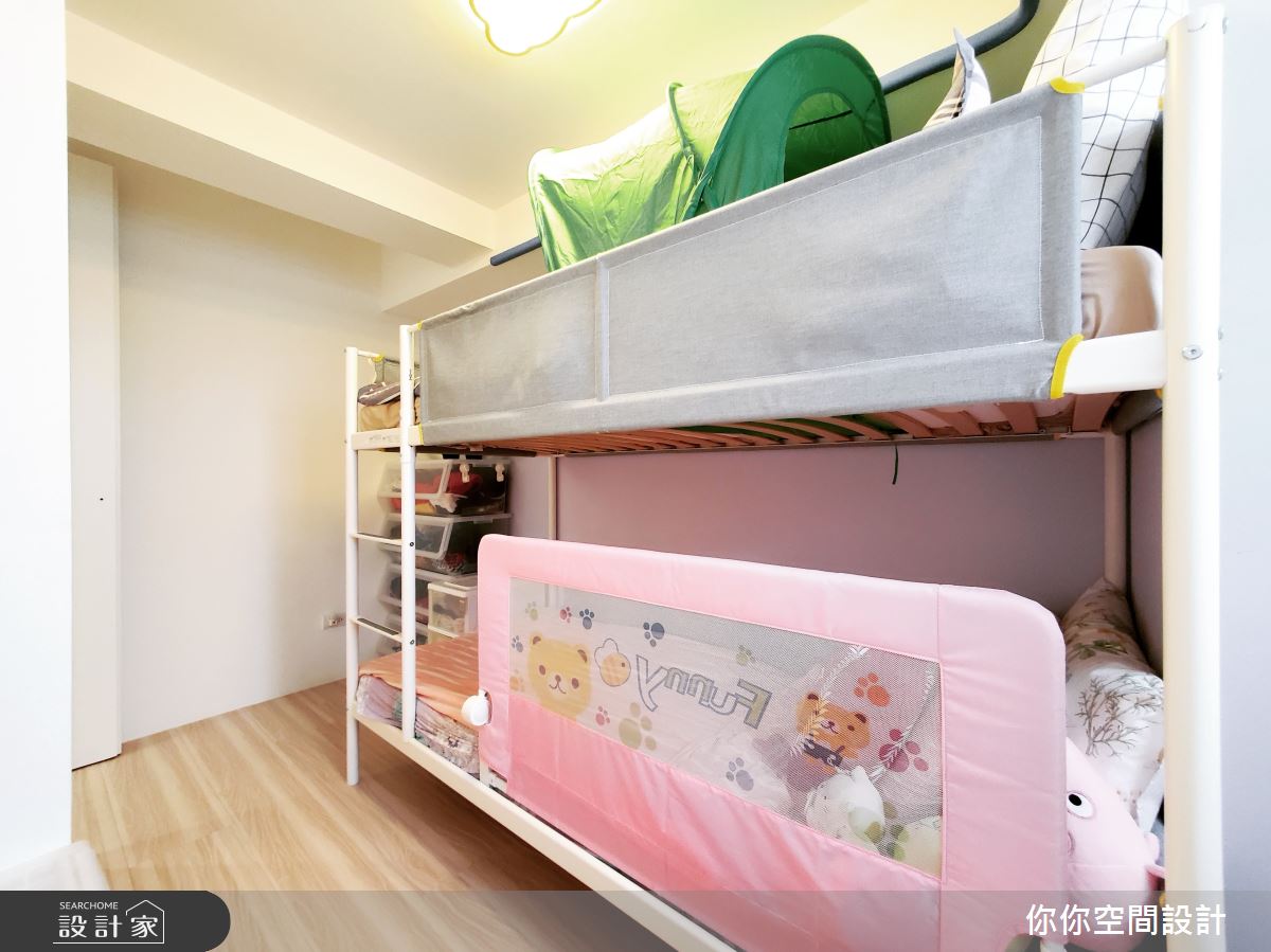 14坪老屋(31~40年)＿混搭風兒童房兒童房案例圖片＿你妳國際空間設計有限公司＿19你妳設計_台北老屋翻新14坪混搭風之23