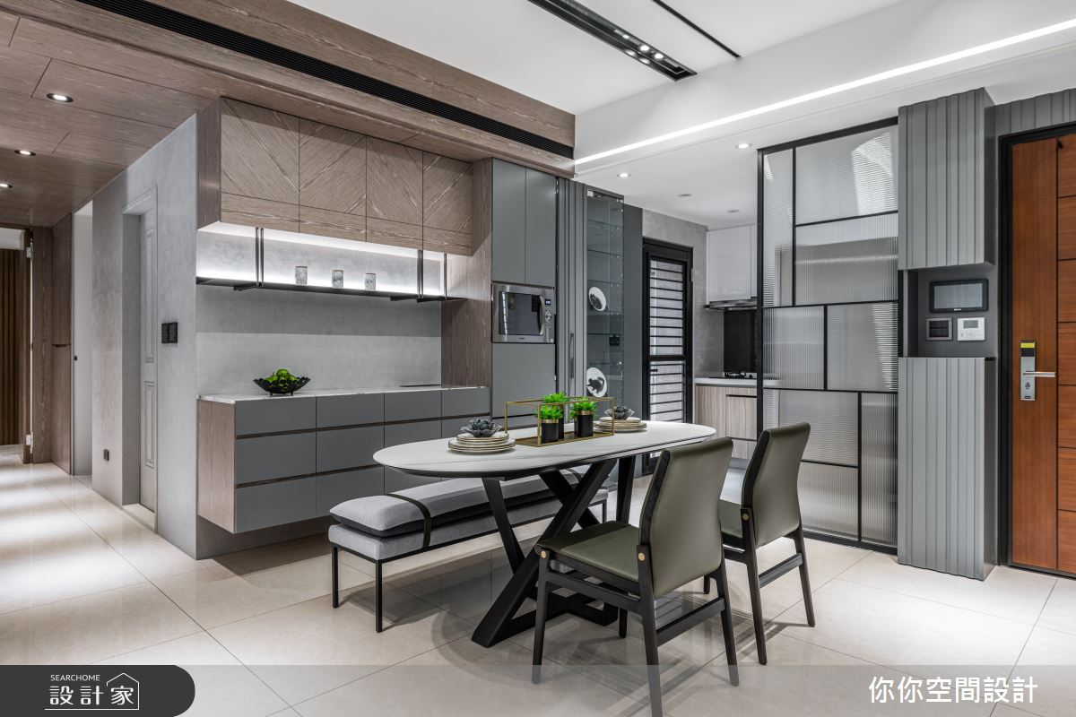 26坪新成屋(5年以下)＿現代風餐廳案例圖片＿你妳國際空間設計有限公司＿21你妳設計_桃園26坪現代風之4