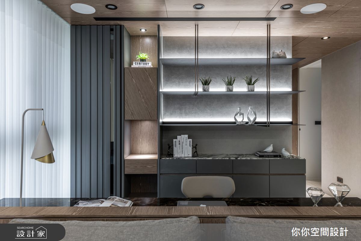 26坪新成屋(5年以下)＿現代風書房案例圖片＿你妳國際空間設計有限公司＿21你妳設計_桃園26坪現代風之7