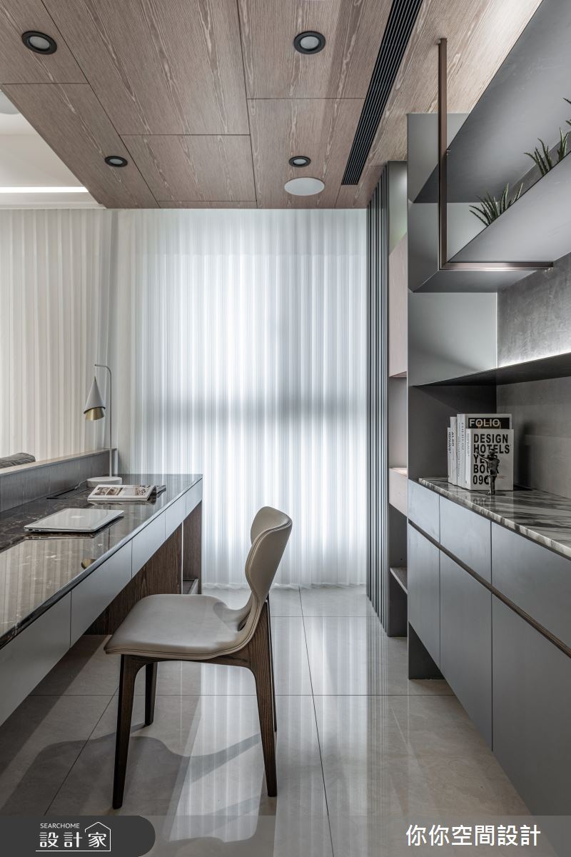 26坪新成屋(5年以下)＿現代風書房案例圖片＿你妳國際空間設計有限公司＿21你妳設計_桃園26坪現代風之8