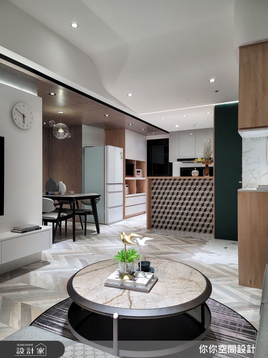 25坪中古屋(5~15年)＿北歐風客廳案例圖片＿你妳國際空間設計有限公司＿22你妳設計_台北25坪北歐風之11