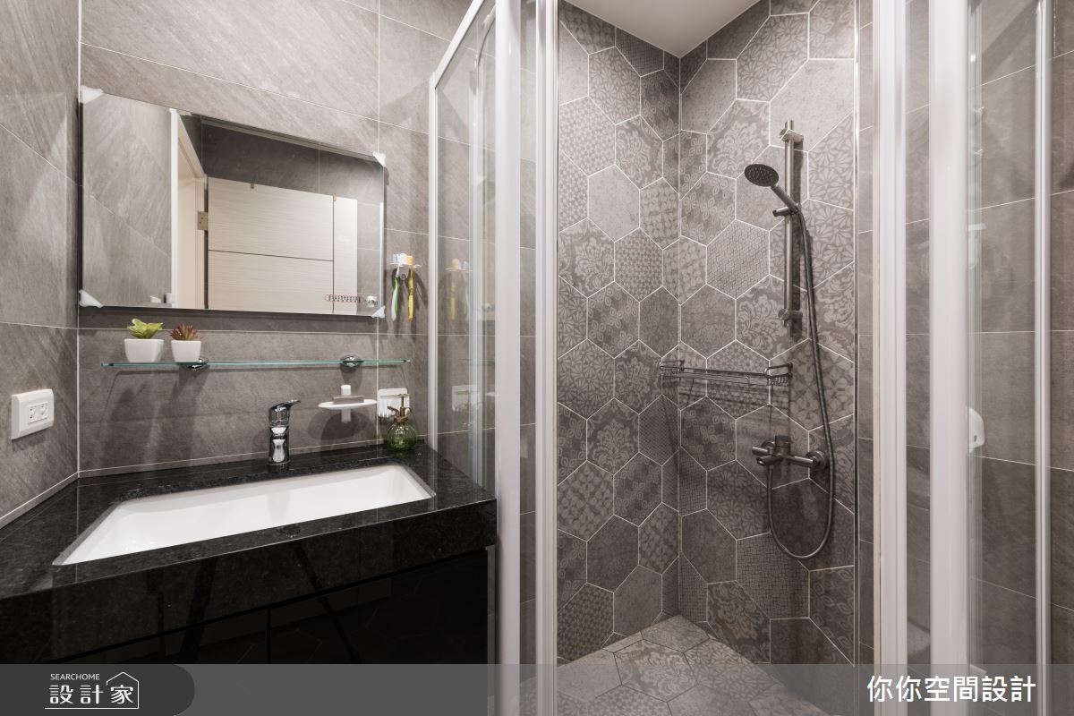 38坪老屋(50年以上)＿北歐風浴室案例圖片＿你妳國際空間設計有限公司＿24你妳設計_台北老屋翻新38坪北歐風之3123