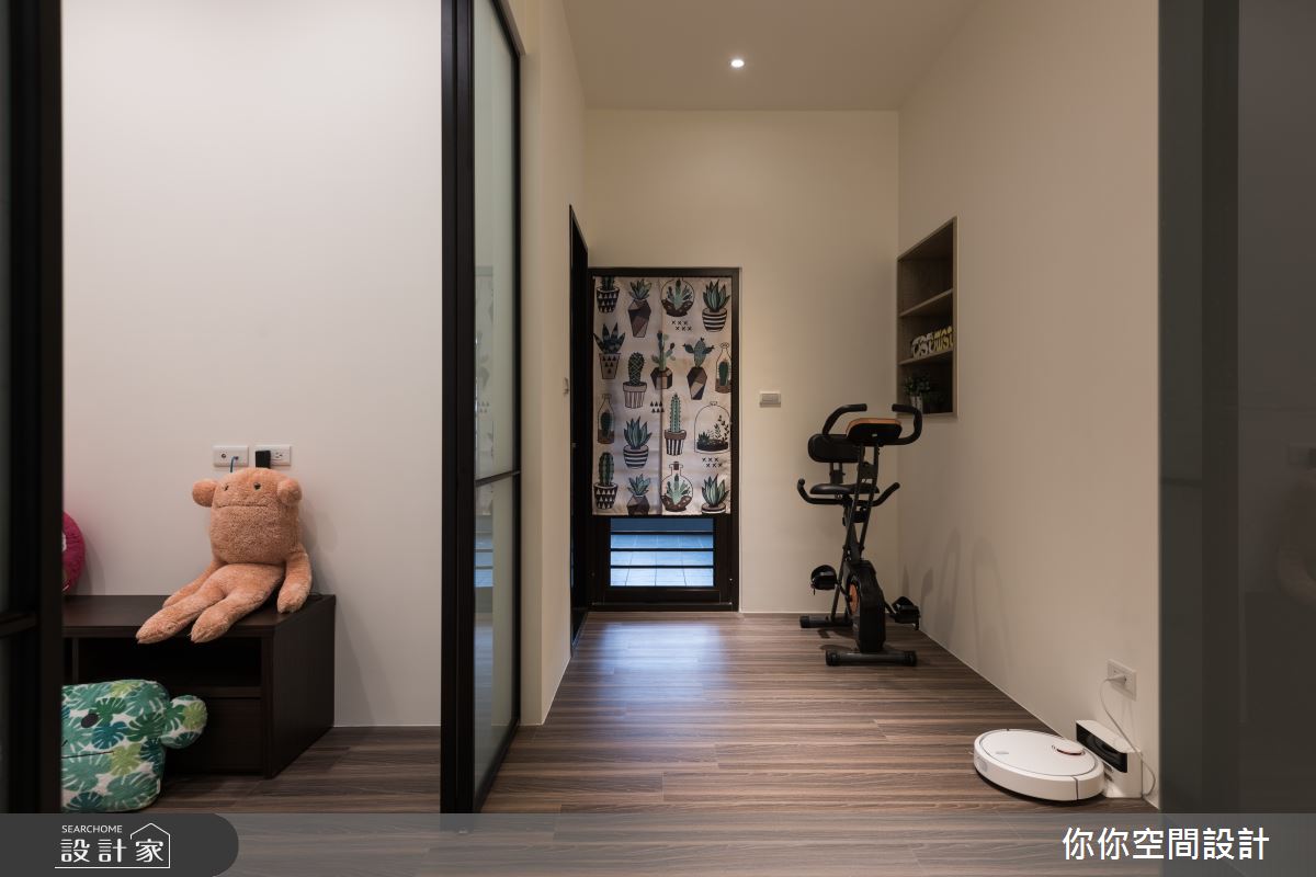 38坪老屋(50年以上)＿北歐風走廊案例圖片＿你妳國際空間設計有限公司＿24你妳設計_台北老屋翻新38坪北歐風之11