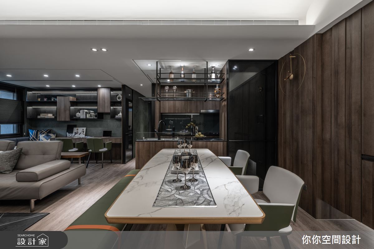 29坪新成屋(5年以下)＿現代風客廳餐廳案例圖片＿你妳國際空間設計有限公司＿26你妳設計_新北29坪現代風之3
