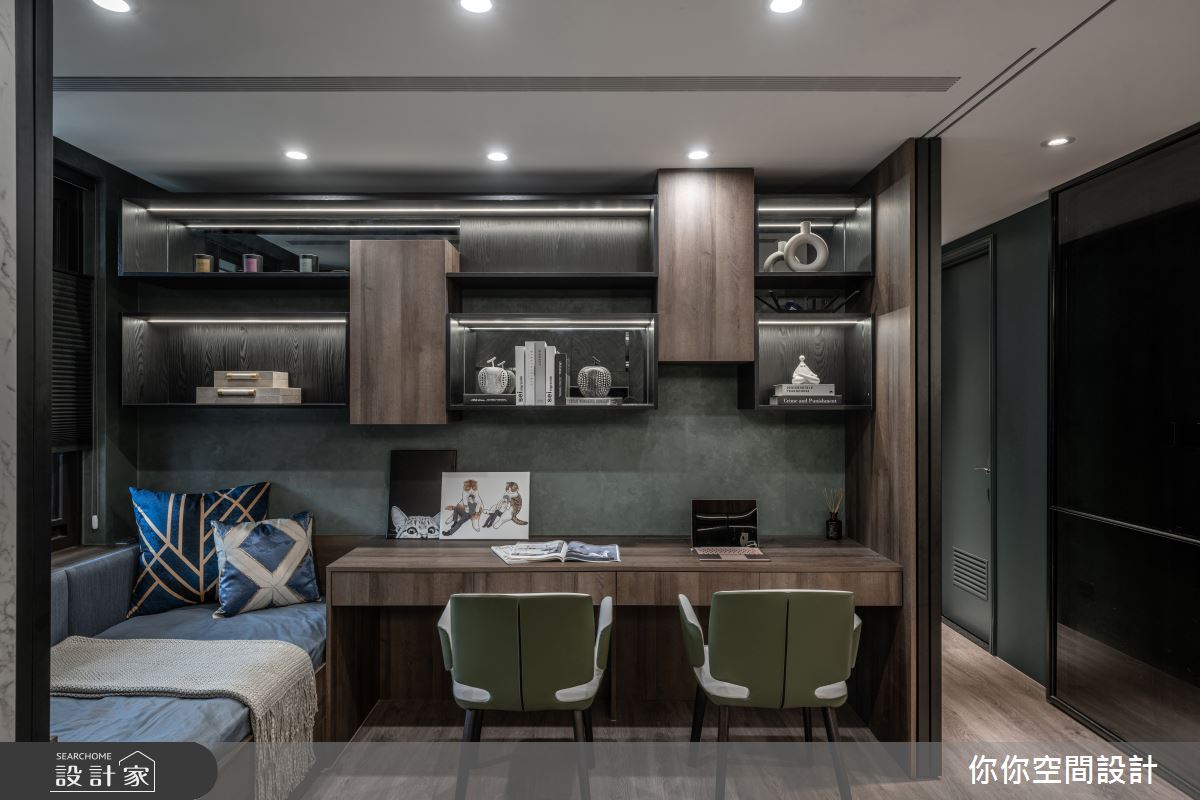 29坪新成屋(5年以下)＿現代風書房案例圖片＿你妳國際空間設計有限公司＿26你妳設計_新北29坪現代風之10