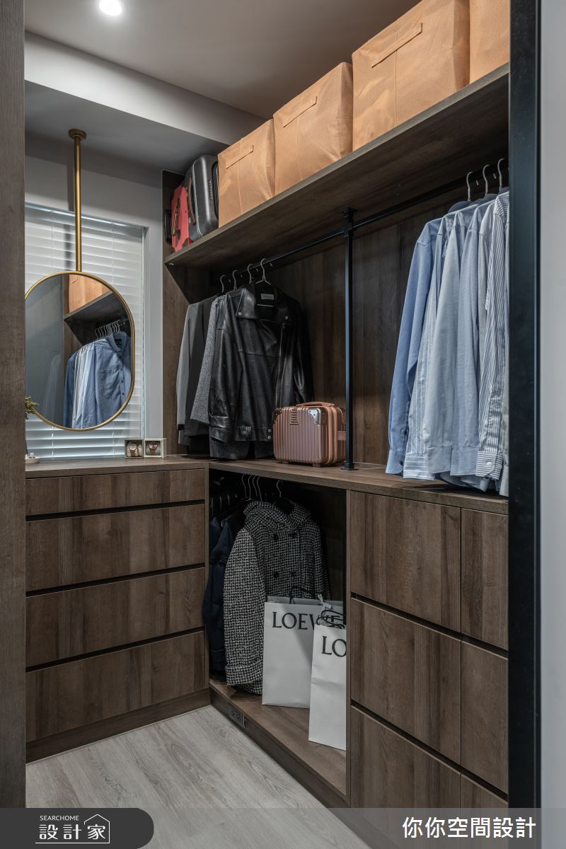 29坪新成屋(5年以下)＿現代風更衣間案例圖片＿你妳國際空間設計有限公司＿26你妳設計_新北29坪現代風之20
