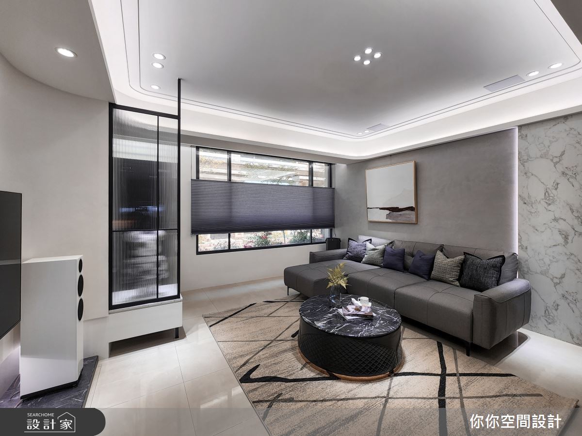 33坪中古屋(5~15年)＿現代風客廳案例圖片＿你妳國際空間設計有限公司＿28你妳設計_台中33坪現代風之5