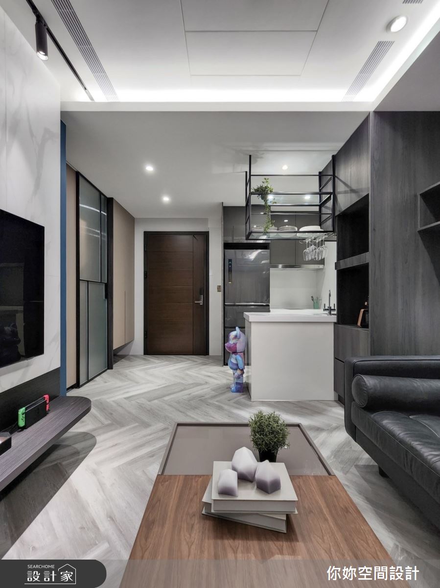 15坪＿現代風客廳案例圖片＿你妳國際空間設計有限公司＿29你妳設計_新北15坪現代風之7