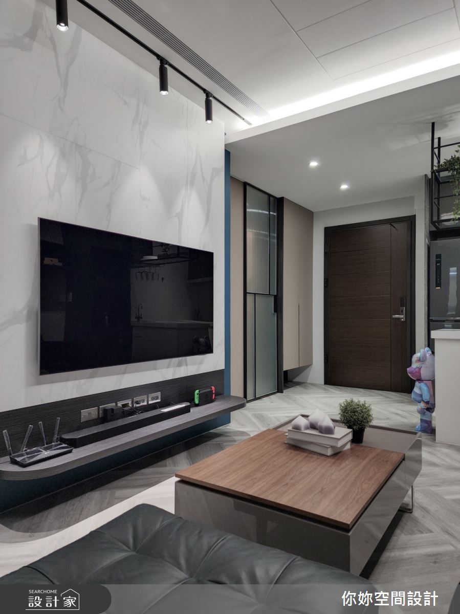 15坪＿現代風客廳案例圖片＿你妳國際空間設計有限公司＿29你妳設計_新北15坪現代風之10