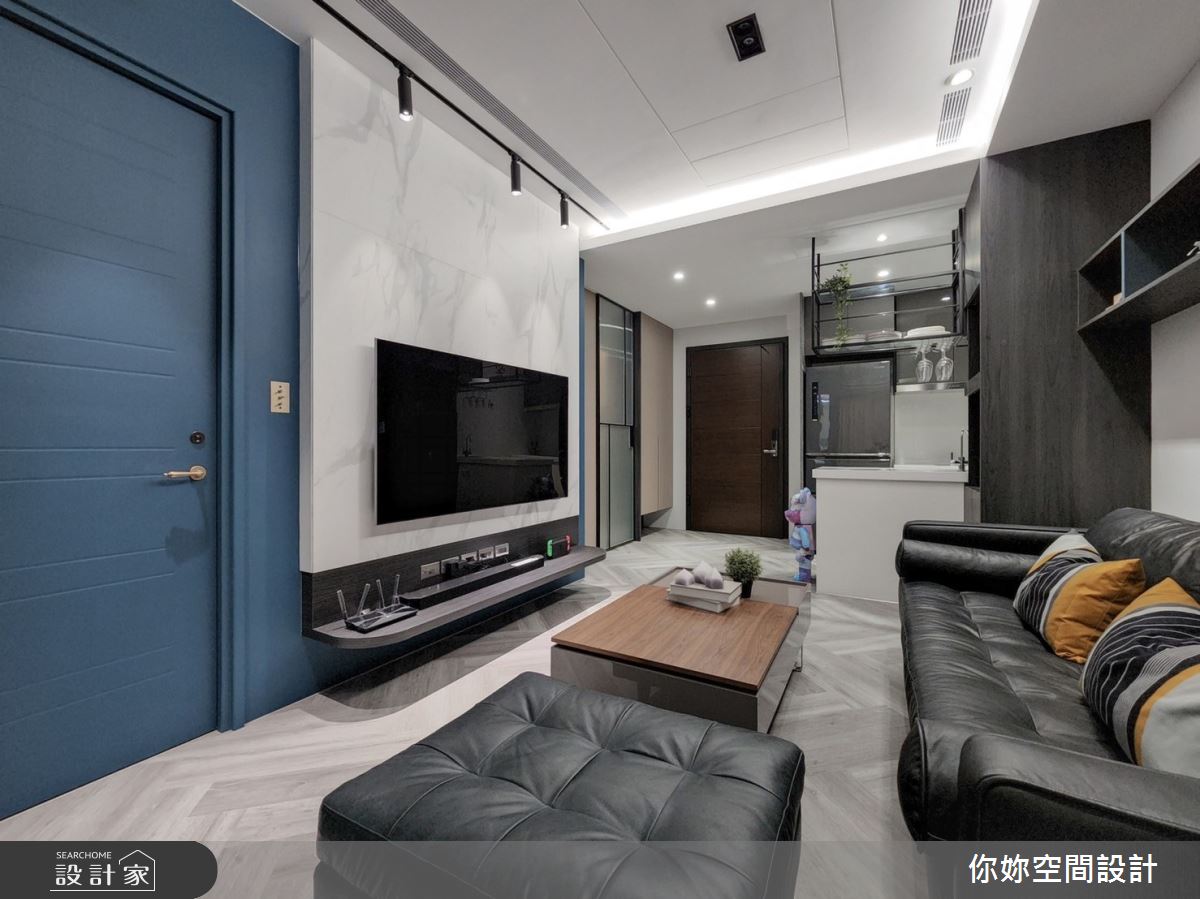 15坪＿現代風客廳案例圖片＿你妳國際空間設計有限公司＿29你妳設計_新北15坪現代風之11