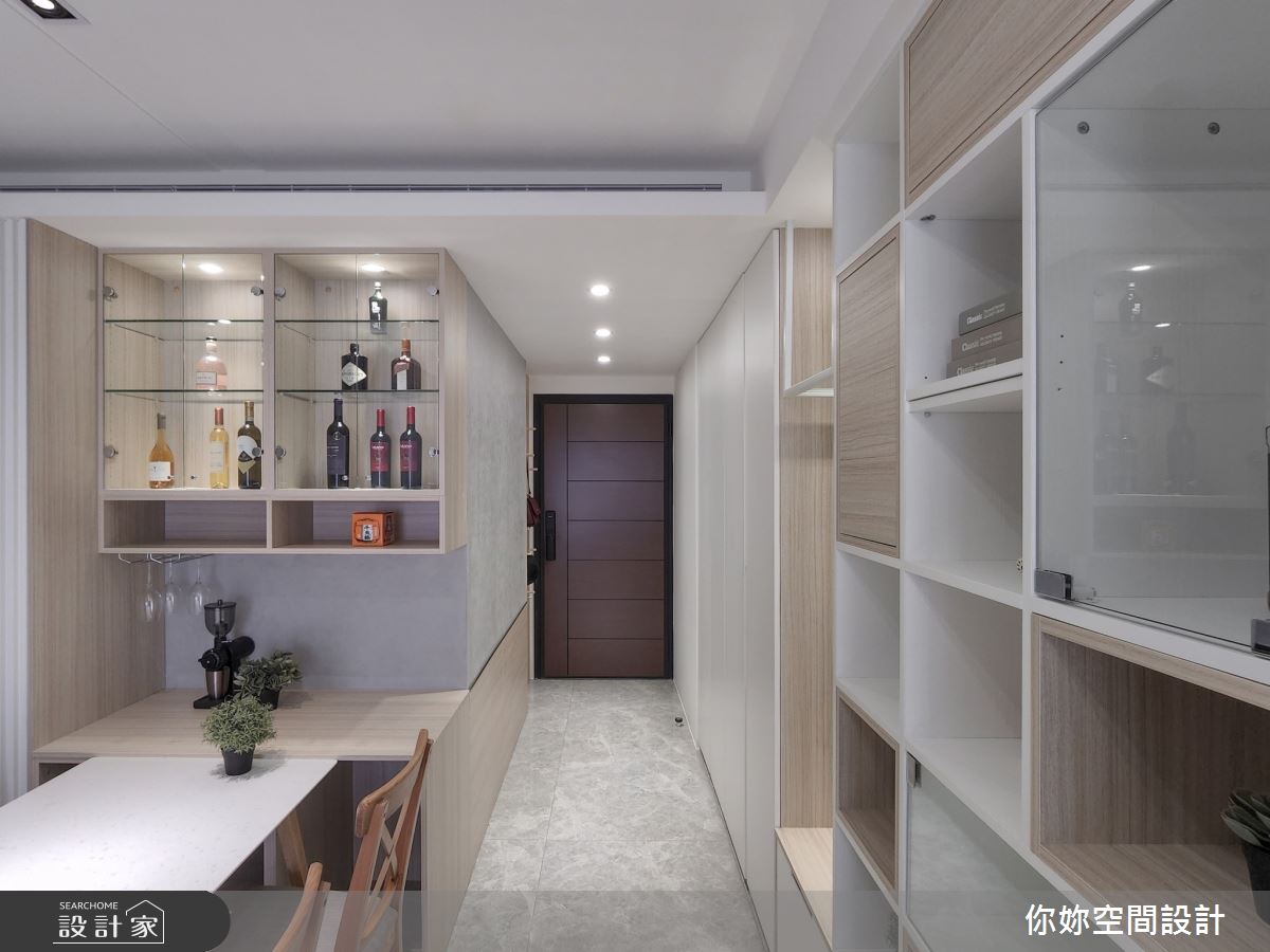 16坪新成屋(5年以下)＿北歐風玄關餐廳案例圖片＿你妳國際空間設計有限公司＿30你妳設計_新北16坪北歐風之13