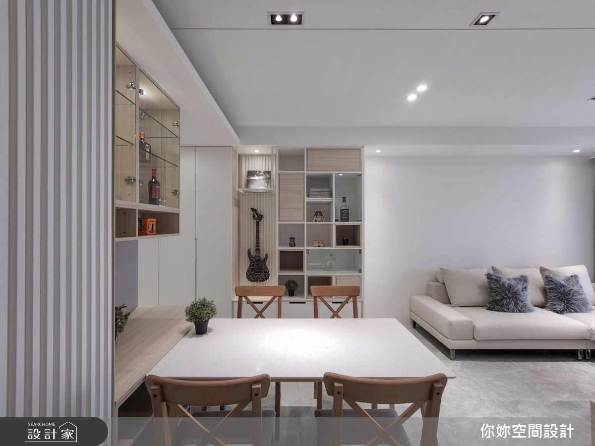 16坪新成屋(5年以下)＿北歐風客廳餐廳案例圖片＿你妳國際空間設計有限公司＿30你妳設計_新北16坪北歐風之7
