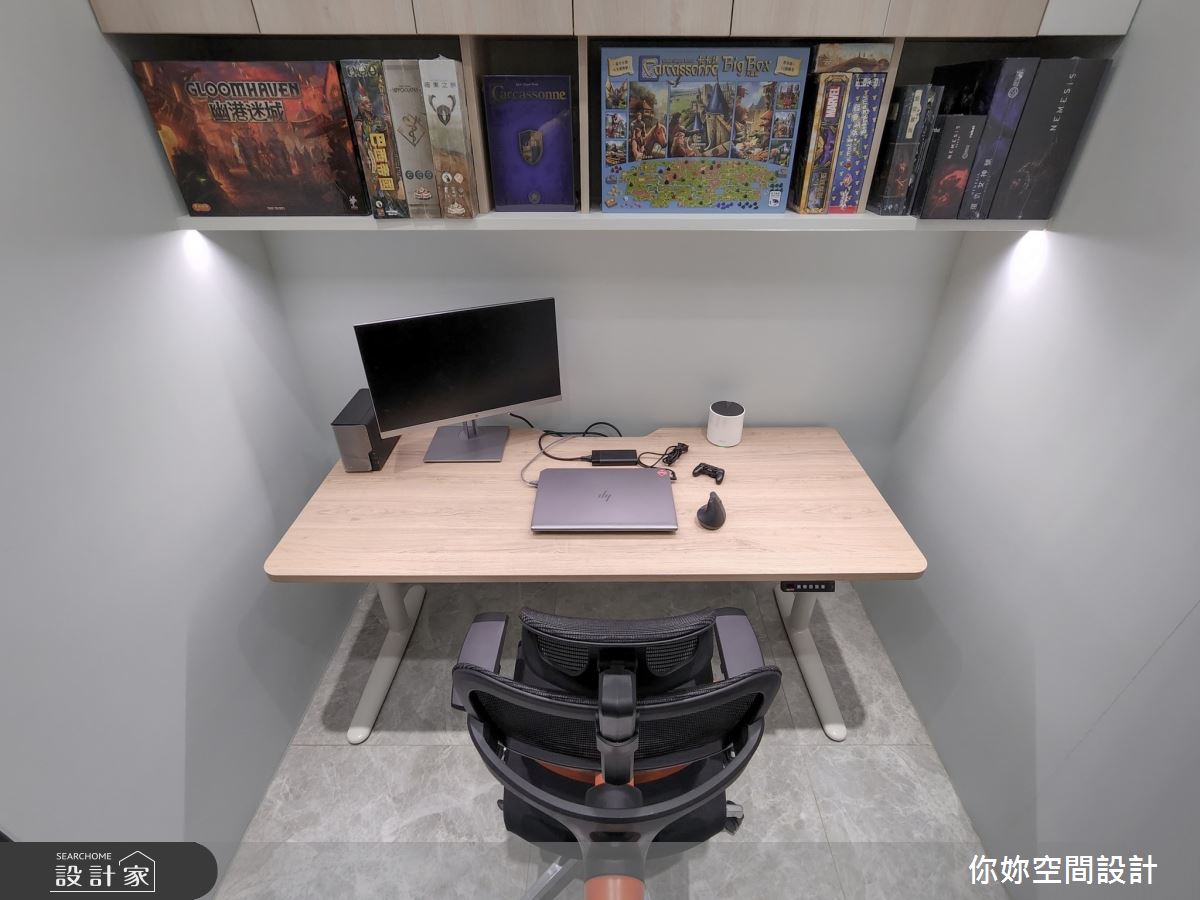 16坪新成屋(5年以下)＿北歐風書房工作區多功能室案例圖片＿你妳國際空間設計有限公司＿30你妳設計_新北16坪北歐風之15
