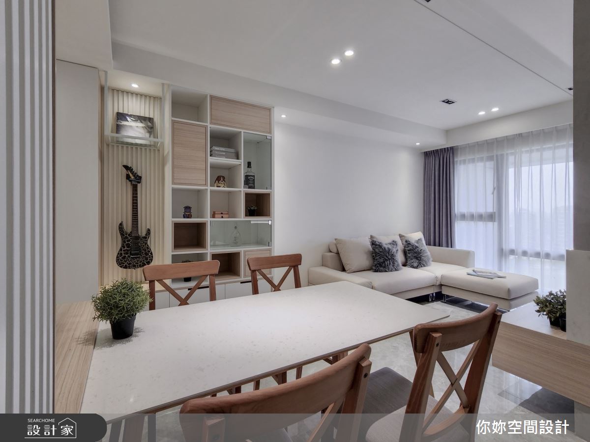 16坪新成屋(5年以下)＿北歐風客廳餐廳案例圖片＿你妳國際空間設計有限公司＿30你妳設計_新北16坪北歐風之6