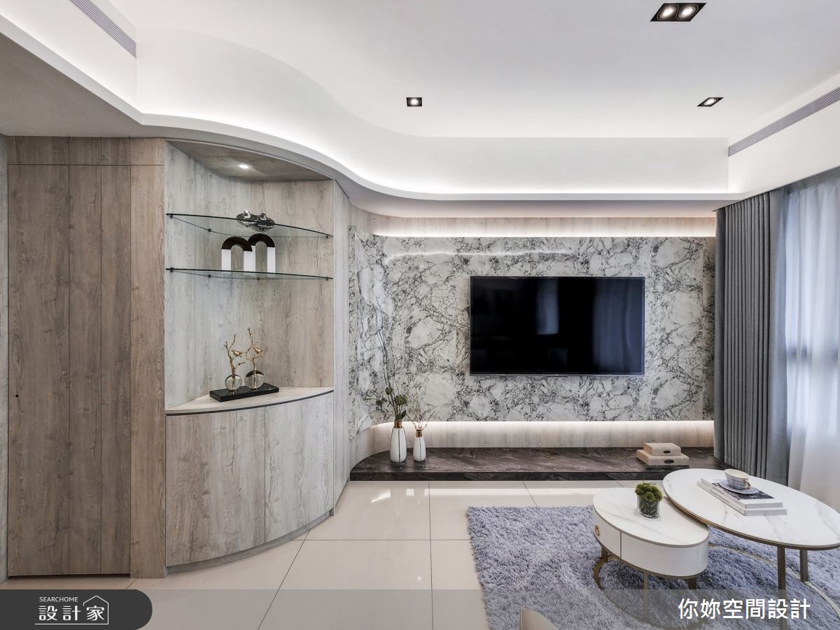 20坪新成屋(5年以下)＿現代風客廳案例圖片＿你妳國際空間設計有限公司＿31你妳設計_新北20坪現代風之5