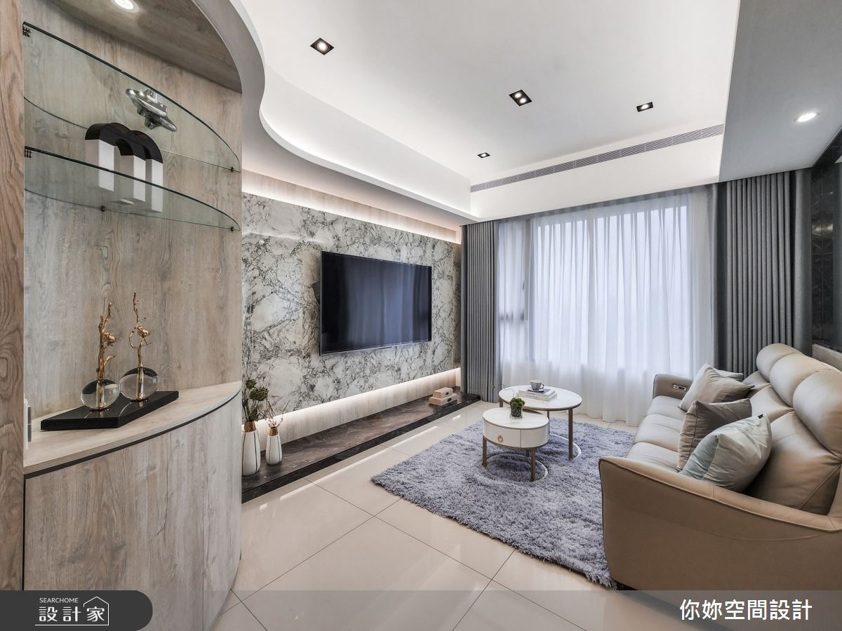 20坪新成屋(5年以下)＿現代風客廳案例圖片＿你妳國際空間設計有限公司＿31你妳設計_新北20坪現代風之3
