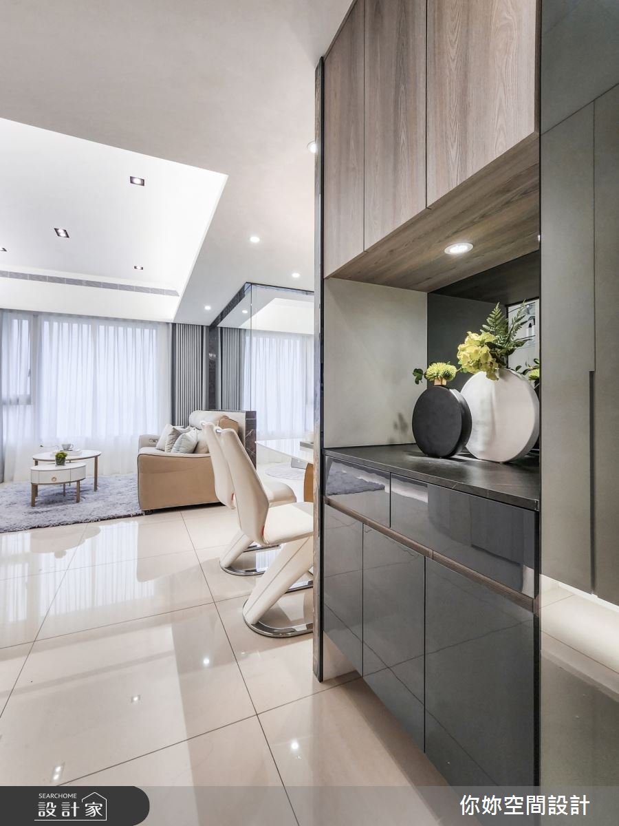 20坪新成屋(5年以下)＿現代風玄關客廳案例圖片＿你妳國際空間設計有限公司＿31你妳設計_新北20坪現代風之1