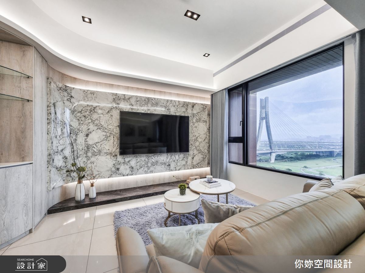 20坪新成屋(5年以下)＿現代風客廳案例圖片＿你妳國際空間設計有限公司＿31你妳設計_新北20坪現代風之4
