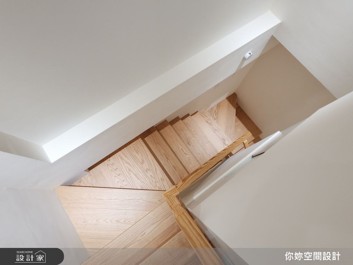 40坪新成屋(5年以下)＿混搭風樓梯案例圖片＿你妳國際空間設計有限公司＿32你妳設計_桃園40坪混搭風之38