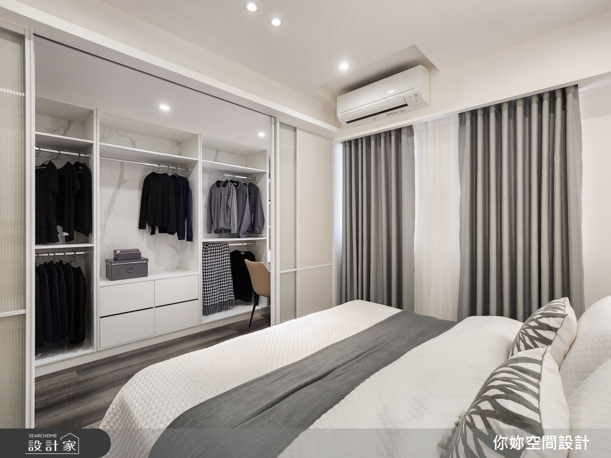 40坪新成屋(5年以下)＿混搭風臥室案例圖片＿你妳國際空間設計有限公司＿32你妳設計_桃園40坪混搭風之21