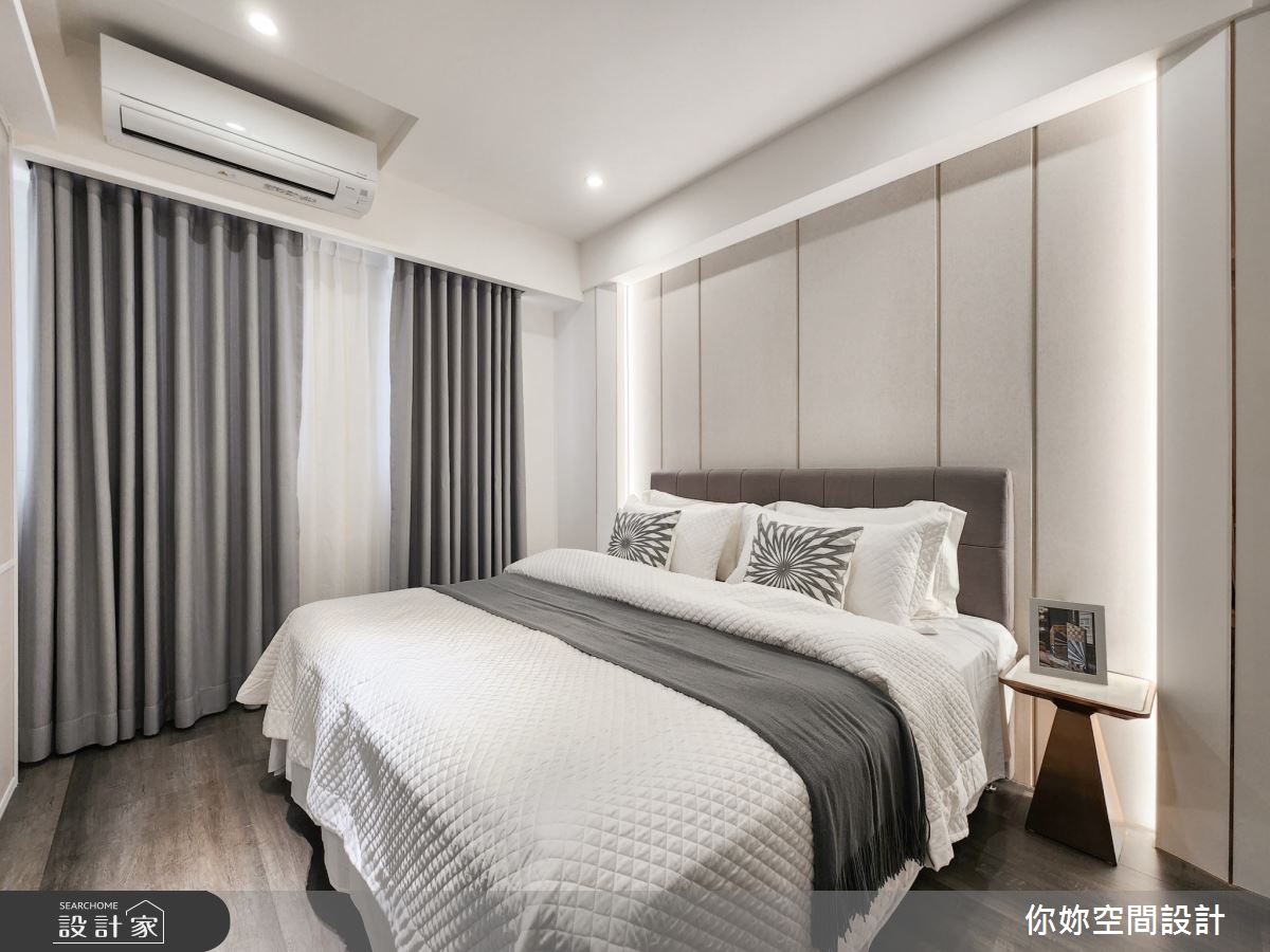 40坪新成屋(5年以下)＿混搭風臥室案例圖片＿你妳國際空間設計有限公司＿32你妳設計_桃園40坪混搭風之20