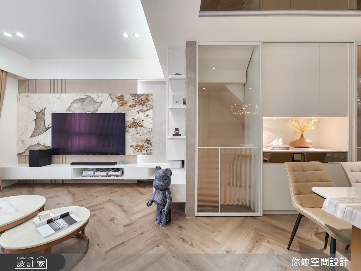 40坪新成屋(5年以下)＿混搭風客廳餐廳案例圖片＿你妳國際空間設計有限公司＿32你妳設計_桃園40坪混搭風之11