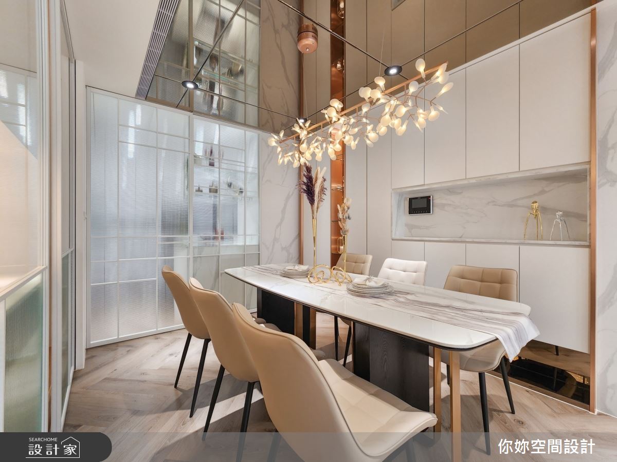 40坪新成屋(5年以下)＿混搭風餐廳案例圖片＿你妳國際空間設計有限公司＿32你妳設計_桃園40坪混搭風之8