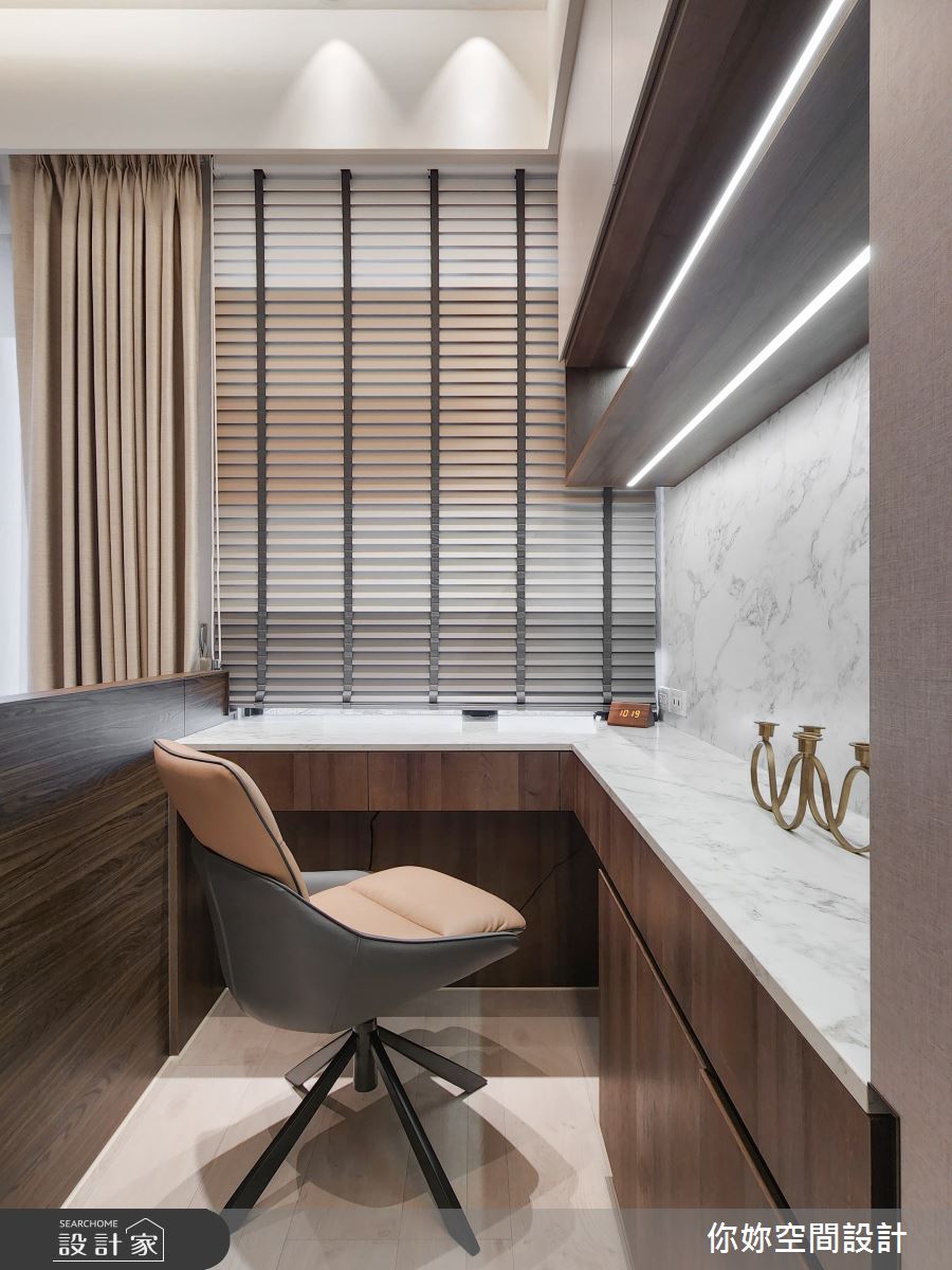 17坪新成屋(5年以下)＿現代風書房工作區案例圖片＿你妳國際空間設計有限公司＿33你妳設計_新北17坪現代風之14