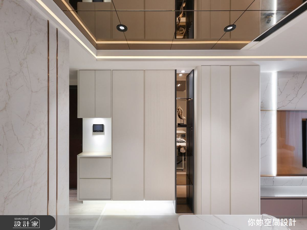 17坪新成屋(5年以下)＿現代風玄關案例圖片＿你妳國際空間設計有限公司＿33你妳設計_新北17坪現代風之3