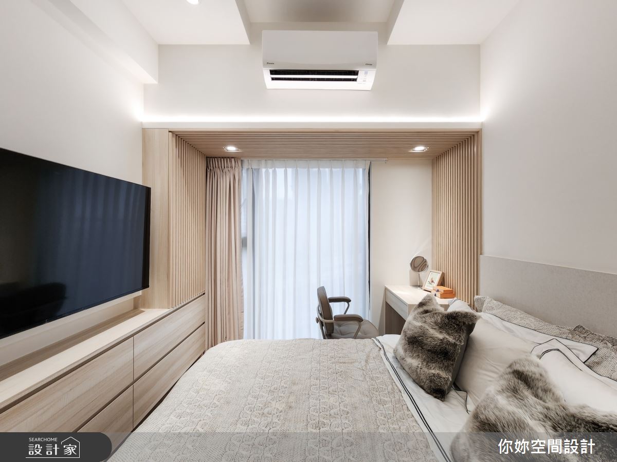 17坪預售屋＿北歐風臥室案例圖片＿你妳國際空間設計有限公司＿34你妳設計_新北17坪北歐風之14