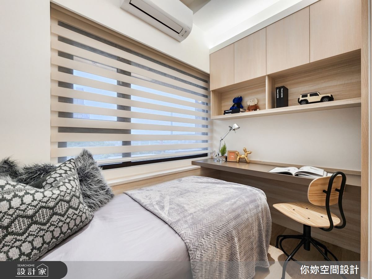 17坪預售屋＿北歐風臥室客房案例圖片＿你妳國際空間設計有限公司＿34你妳設計_新北17坪北歐風之21