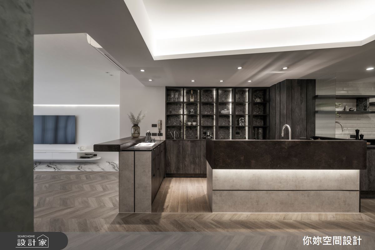 30坪老屋(31~40年)＿現代風吧檯案例圖片＿你妳國際空間設計有限公司＿35你妳設計_台北29坪現代風之9