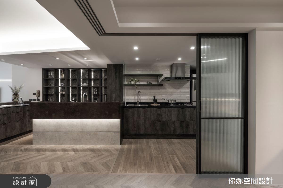 30坪老屋(31~40年)＿現代風廚房吧檯案例圖片＿你妳國際空間設計有限公司＿35你妳設計_台北29坪現代風之11