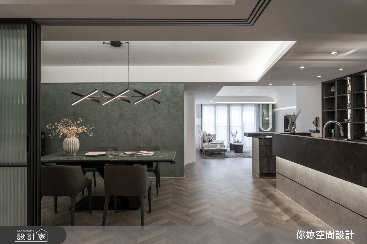 30坪老屋(31~40年)＿現代風客廳餐廳吧檯案例圖片＿你妳國際空間設計有限公司＿35你妳設計_台北29坪現代風之12