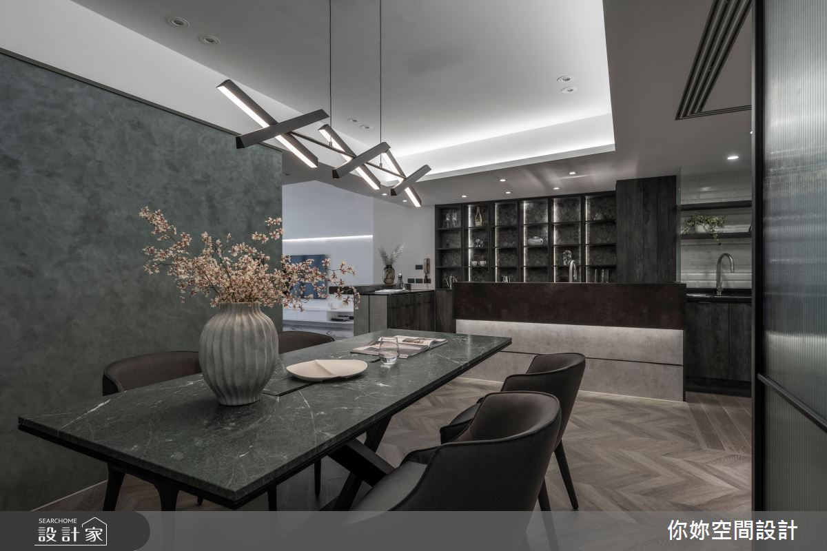 30坪老屋(31~40年)＿現代風餐廳吧檯案例圖片＿你妳國際空間設計有限公司＿35你妳設計_台北29坪現代風之18