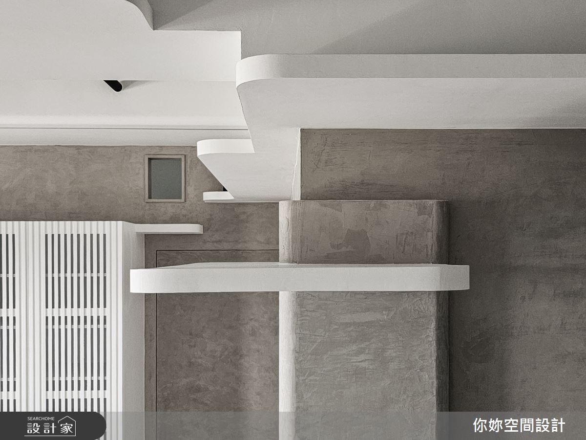 19坪預售屋＿侘寂混搭風客廳寵物案例圖片＿你妳國際空間設計有限公司＿36你妳設計_台中19坪侘寂混搭風之6